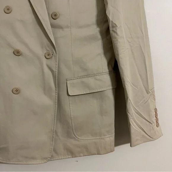 givenchy beige cotton blazer Large - Picture 3 of 13